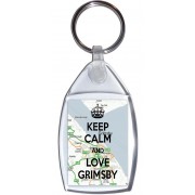 Keep Calm and Love Grimsby - Keyring