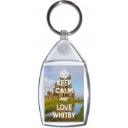 Keep Calm and Love Whitby - Keyring