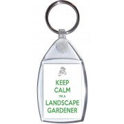 Keep Calm I'm a Landscape Gardener - Keyring