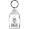 Keep Calm and Play the Bassoon - Keyring