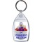 Keep Calm Love Strawberrys and Cream - Keyring