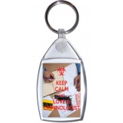 Keep Calm and Love a Criminologist - Keyring