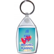Keep Calm I'm a Wedding Planner - Keyring
