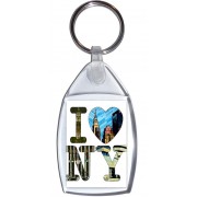 I Love (Heart) NY - Keyring
