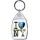 I Love (Heart) NY - Keyring