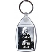 Keep Calm and Listen to Liszt - Keyring
