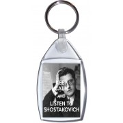 Keep Calm and Listen to Shostakovich - Keyring