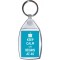 Keep Calm Life Begins at 40 - Keyring