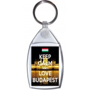 Keep Calm and Love Budapest - Keyring