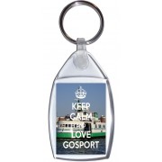Keep Calm and Love Gosport - Keyring