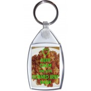 Keep Calm and Love Corned Beef Hash - Keyring