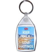 Keep Calm and Love Hastings - Keyring