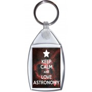 Keep Calm and Love Astronomy - Keyring
