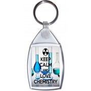 Keep Calm and Love Chemistry - Keyring
