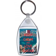 Keep Calm and Love Qatar - Keyring