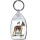 Keep Calm and Love a Great Dane - Keyring