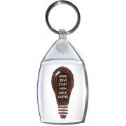 Good Ideas Start with Great Coffee - Keyring