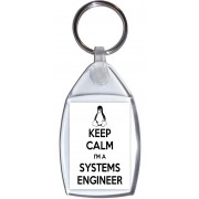 Keep Calm I'm a Systems Engineer - Keyring
