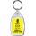 Keep Calm and Make Mine a Large One - Keyring