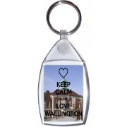 Keep Calm and Love Wallington - Keyring