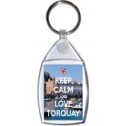 Keep Calm and Love Torquay - Keyring