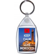 Keep Calm and Love Morocco - Keyring