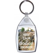 Keep Calm I'm a Geologist Engineer - Keyring