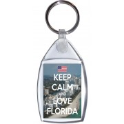 Keep Calm and Love Florida - Keyring