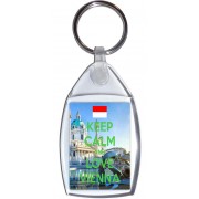 Keep Calm and Love Vienna - Keyring