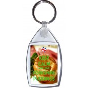 Keep Calm and Love Yorkshire Puddings - Keyring
