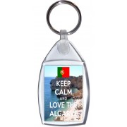 Keep Calm and Love the Algarve - Keyring