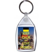 Keep Calm and Love Munich - Keyring