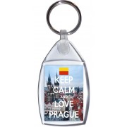 Keep Calm and Love Prague - Keyring