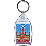 Keep Calm and Love Glasgow - Keyring