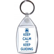 Keep Calm and Keep Guiding - Keyring