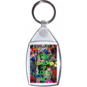 Keep Calm and Love Cacti - Keyring