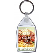 Keep Calm and Love Spag Bol - Keyring