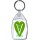 Keep Calm and be a Vegan - Keyring