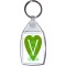 Keep Calm and be a Vegan - Keyring