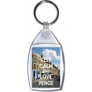 Keep Calm and Love Penge - Keyring