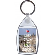 Keep Calm and Love Oxford - Keyring