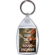 Keep Calm I'm a Sound Engineer - Keyring