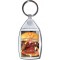 Keep Calm and Eat a Bacon Cheeseburger - Keyring