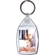 Keep Calm I'm a Podiatrist - Keyring