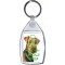 Keep Calm and Love an Airedale Terrier - Keyring