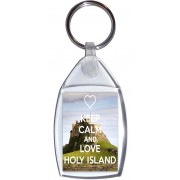 Keep Calm and Love Holy Island - Keyring