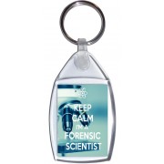 Keep Calm I'm a Forensic Scientist - Keyring