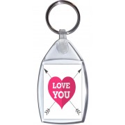 Love You - Keyring
