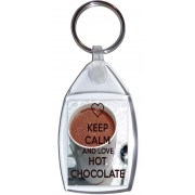 Keep Calm and Love Hot Chocolate - Keyring
