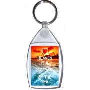 Heaven is a Cottage by the Sea - Keyring